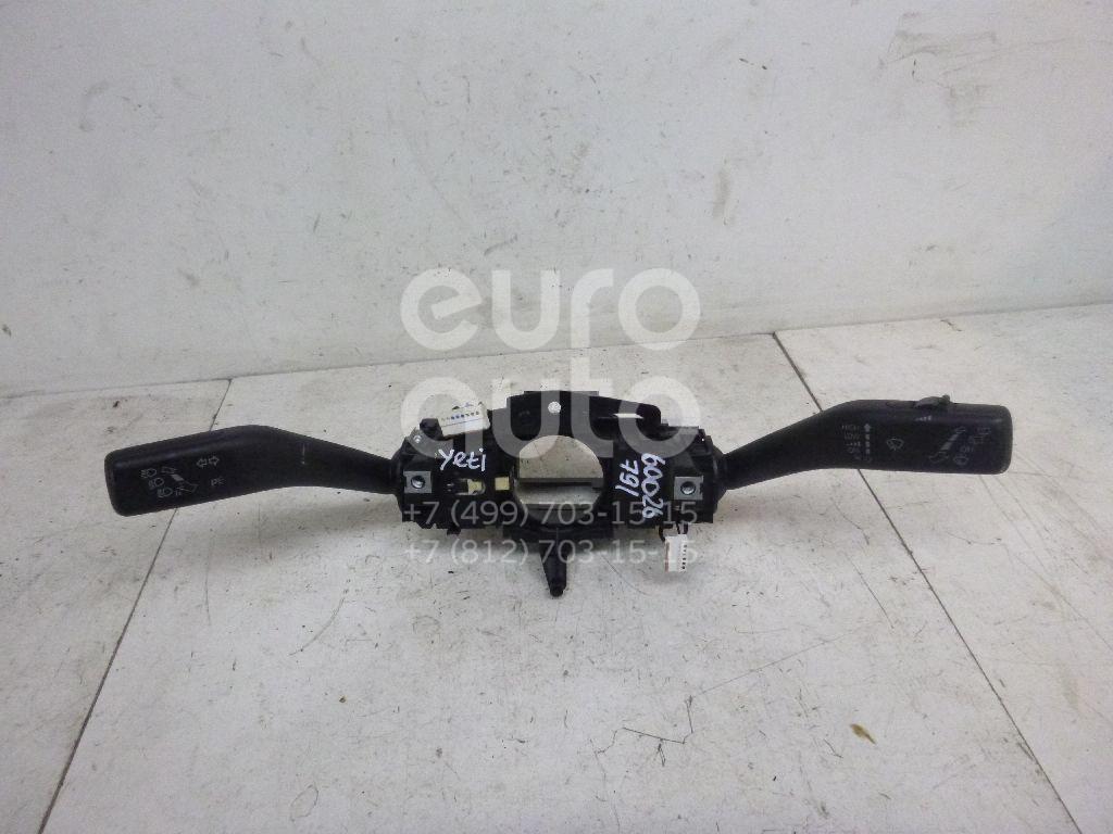 Переключатель подрулевой в сборе для Skoda,VW Yeti 2009>;Caddy III 2004-2016;Golf V Plus 2005-2014;Octavia (A5 1Z-) 2004-2013;EOS 2006-2015;Golf VI 2009-2012;Scirocco 2008>;Touran 2010-2016;Jetta 2011>;Golf VII 2012> - Фото №1