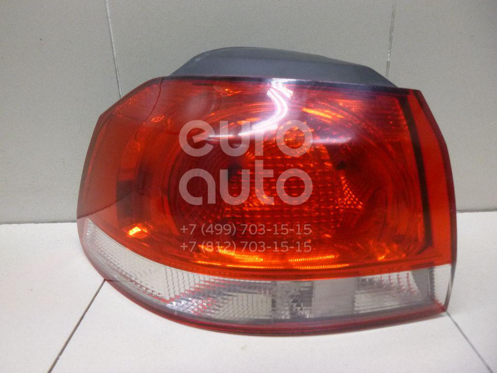 Фонарь задний наружный левый для VW Golf VI 2009-2012 - Фото №1