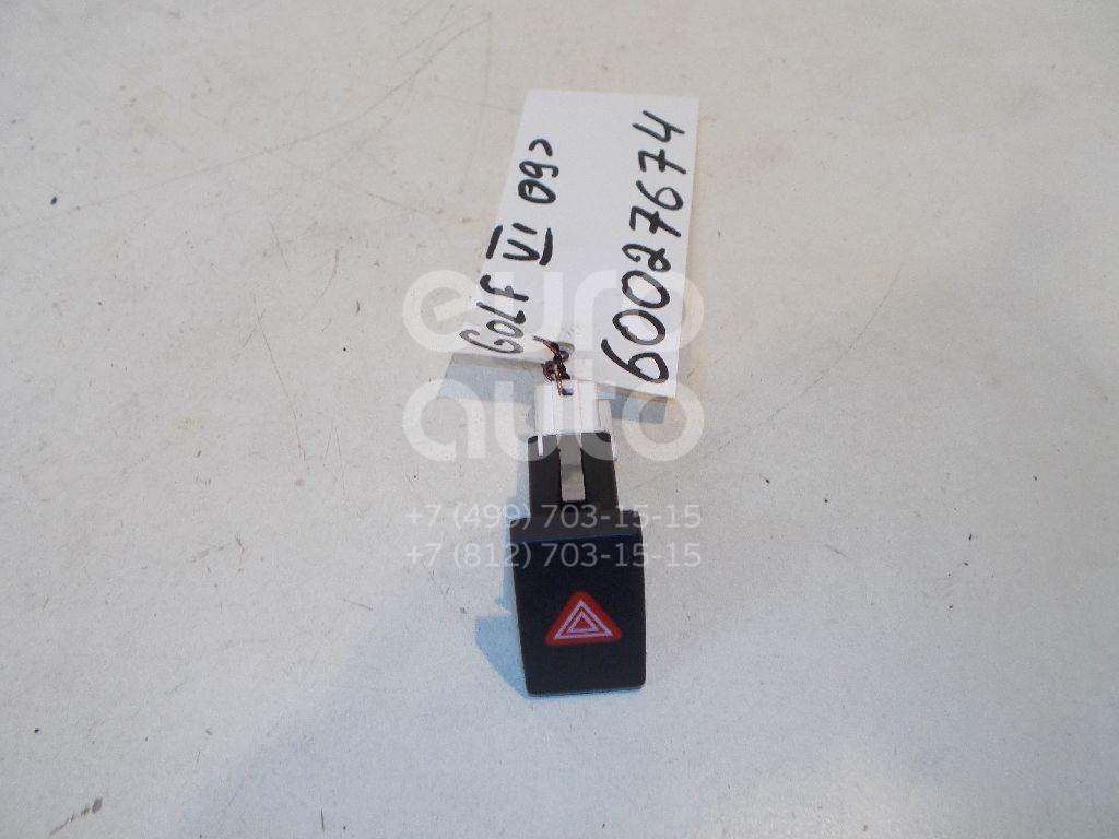 Кнопка аварийной сигнализации для VW Golf VI 2009-2012 - Фото №1