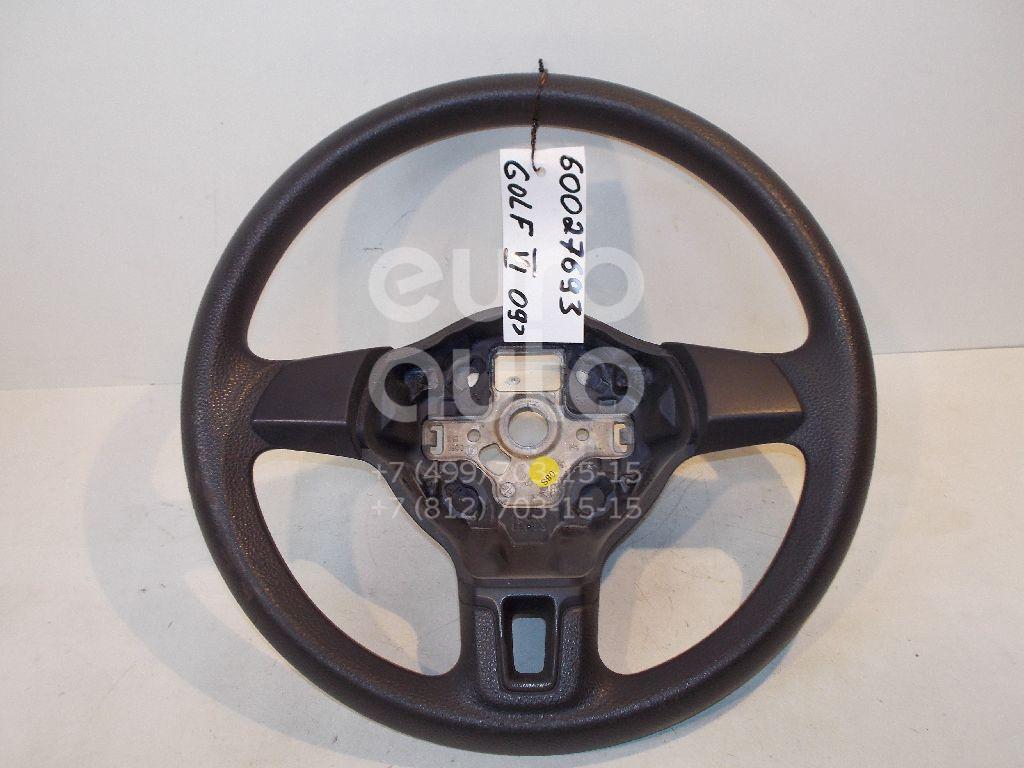 Рулевое колесо для AIR BAG (без AIR BAG) для VW Golf VI 2009-2013;Caddy III 2004-2015;Golf Plus 2005-2014;Tiguan 2007-2011;Touran 2010-2016;Golf VII 2012> - Фото №1