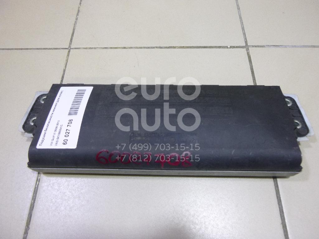 Подушка безопасности нижняя (для колен) для VW Golf VI 2009-2012 - Фото №1