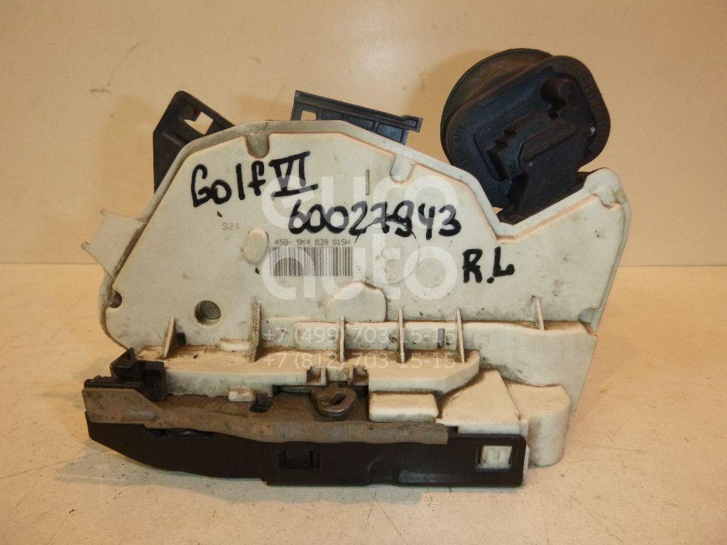 Замок двери задней левой для VW Golf VI 2009-2012;Polo (Sed RUS) 2011>;Jetta 2011> - Фото №1