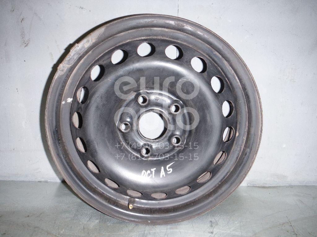 Диск колесный железо для Skoda,VW,Seat Octavia (A5 1Z-) 2004-2013;Caddy III 2004-2016;Golf V Plus 2005-2014;Golf V 2003-2009;Touran 2003-2010;Leon (1P1) 2005-2013;Golf VI 2009-2012 - Фото №1