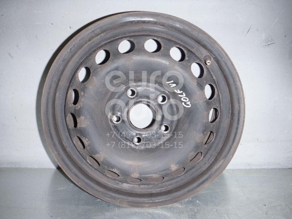 Диск колесный железо для VW,Skoda,Seat Golf VI 2009-2012;Golf V 2003-2009;Octavia (A5 1Z-) 2004-2013;Leon (1P1) 2005-2013;Toledo III 2004-2009 - Фото №1