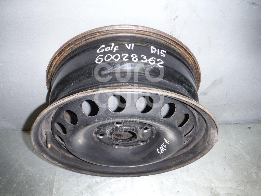 Диск колесный железо для VW,Skoda,Seat Golf VI 2009-2013;Golf V 2003-2009;Octavia (A5 1Z-) 2004-2013;Leon (1P1) 2005-2013;Toledo III 2004-2009 - Фото №1