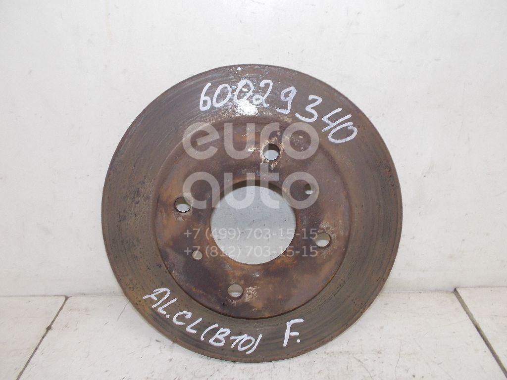 Диск тормозной передний вентилируемый для Nissan Almera Classic (B10) 2006-2013;Primera WP11E 1998-2001;Primera P10E 1990-1996;Primera P11E 1996-2002;Prairie M11 1988-1994;Sunny Y10 1990-2000;Primera W10 1990-1998 - Фото №1