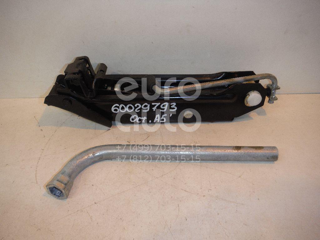 Домкрат для Skoda,VW,Seat Octavia (A5 1Z-) 2004-2013;Golf V Plus 2005-2014;Leon (1P1) 2005-2013;Altea 2004-2015;Golf VI 2009-2012;Scirocco 2008>;Golf VII 2012> - Фото №1