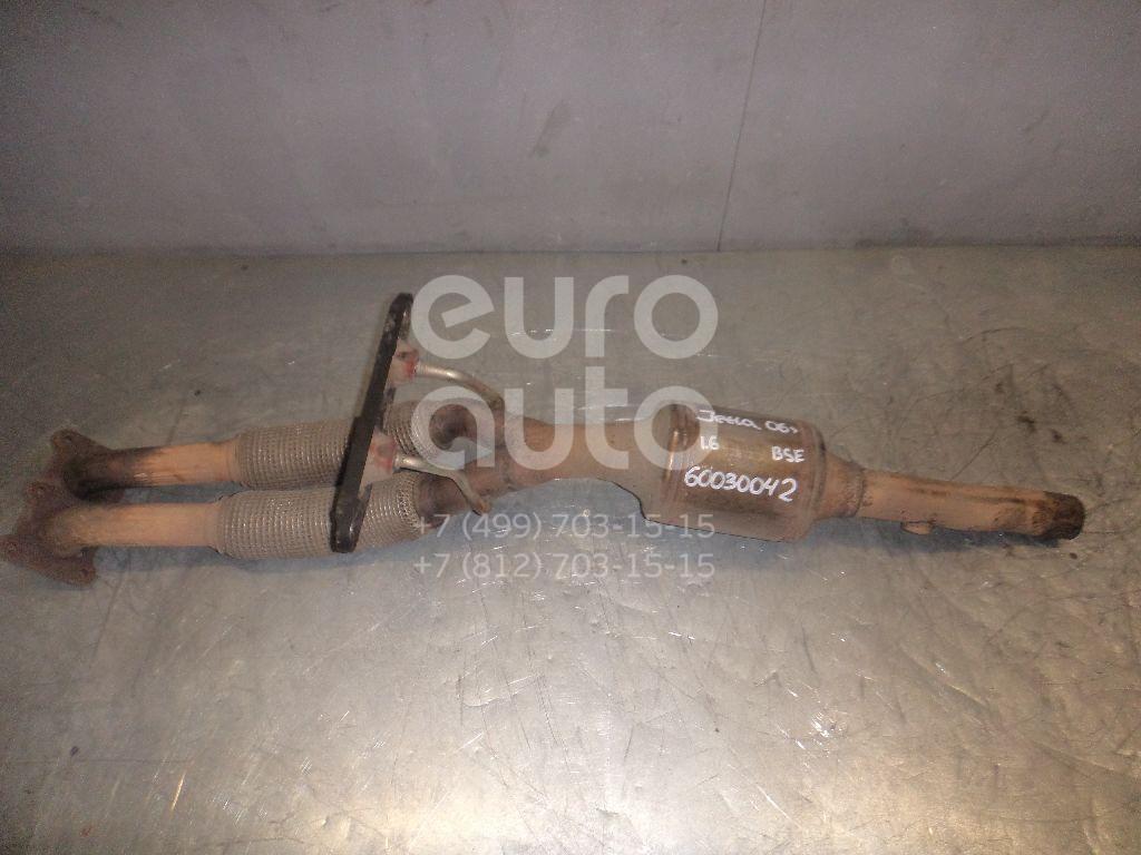 Приемная труба глушителя для VW Jetta 2006-2011;Golf VI 2009-2013 - Фото №1