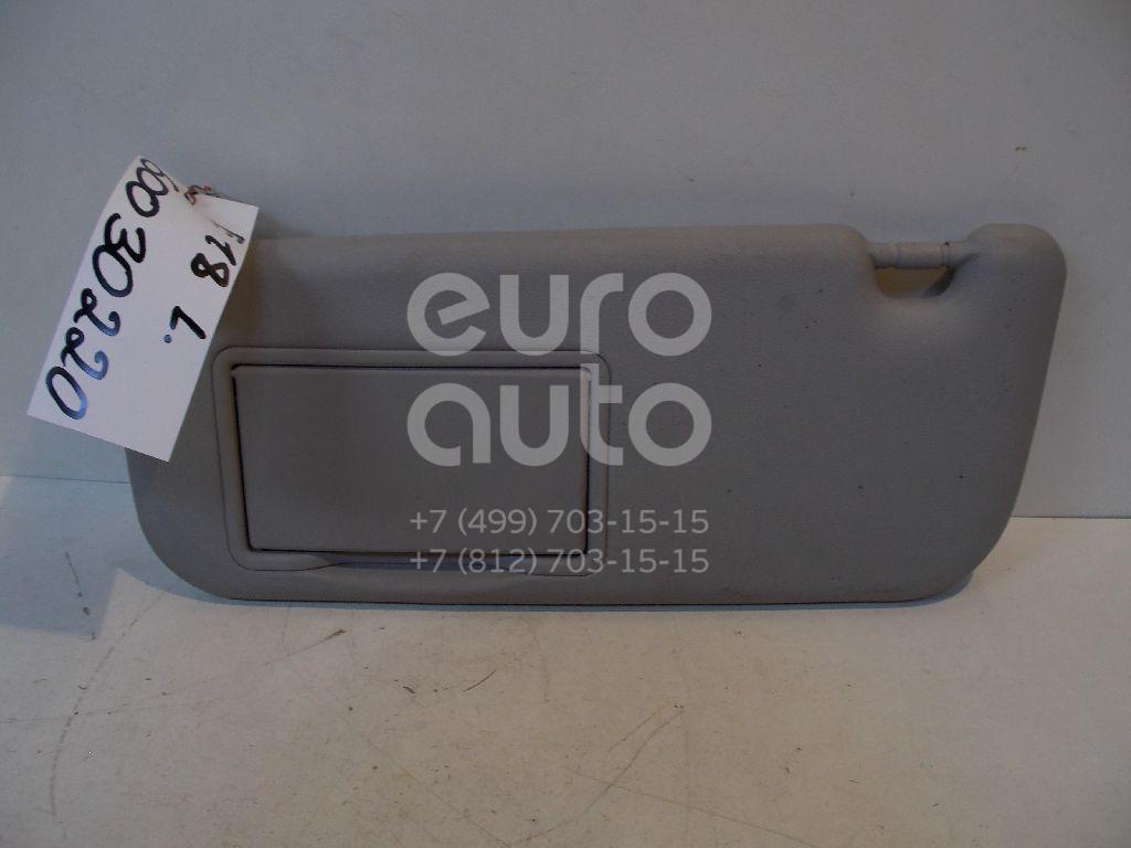 Козырек солнцезащитный (внутри) для Toyota Auris E18 2012>;Corolla E18 2013> - Фото №1