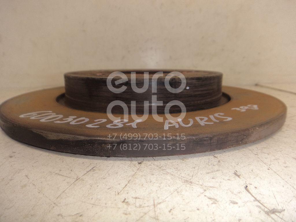 Диск тормозной задний для Toyota Auris (E18) 2012>;Auris (E15) 2006-2012;Corolla E15 2006-2013;Corolla E18 2013> - Фото №1