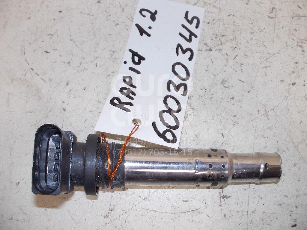 Катушка зажигания для Skoda,Seat,VW Rapid 2013>;Octavia (A4 1U-) 2000-2011;Leon (1M1) 1999-2006;Toledo II 1999-2006;Golf IV/Bora 1997-2005;New Beetle 1998-2010;Lupo 1998-2005;Ibiza III 1999-2002;Polo 2001-2009;Golf V 2003-2009 - Фото №1