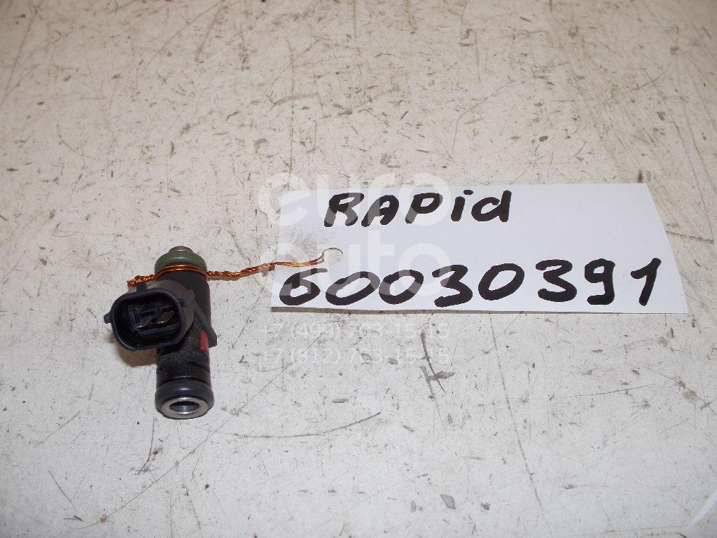 Форсунка инжекторная электрическая для Skoda,VW,Seat Rapid 2013>;Polo 2001-2009;Ibiza V 2008>;Fabia 2007-2015;Roomster 2006-2015;Polo (HB) 2009> - Фото №1
