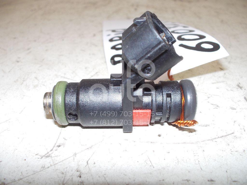 Форсунка инжекторная электрическая для Skoda,VW,Seat Rapid 2013>;Fabia 1999-2007;Polo 2001-2009;Ibiza V 2008>;Fabia 2007-2015;Roomster 2006-2015;Polo (HB) 2009> - Фото №1