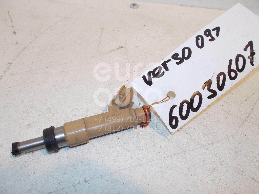 Форсунка инжекторная электрическая для Toyota,Lexus Verso 2009>;RAV 4 2006-2013;Auris (E15) 2006-2012;Corolla E15 2006-2013;Yaris 2005-2011;Matrix 2001-2008;Avensis III 2009>;CT 200H 2011>;RAV 4 2013>;Corolla E18 2013> - Фото №1