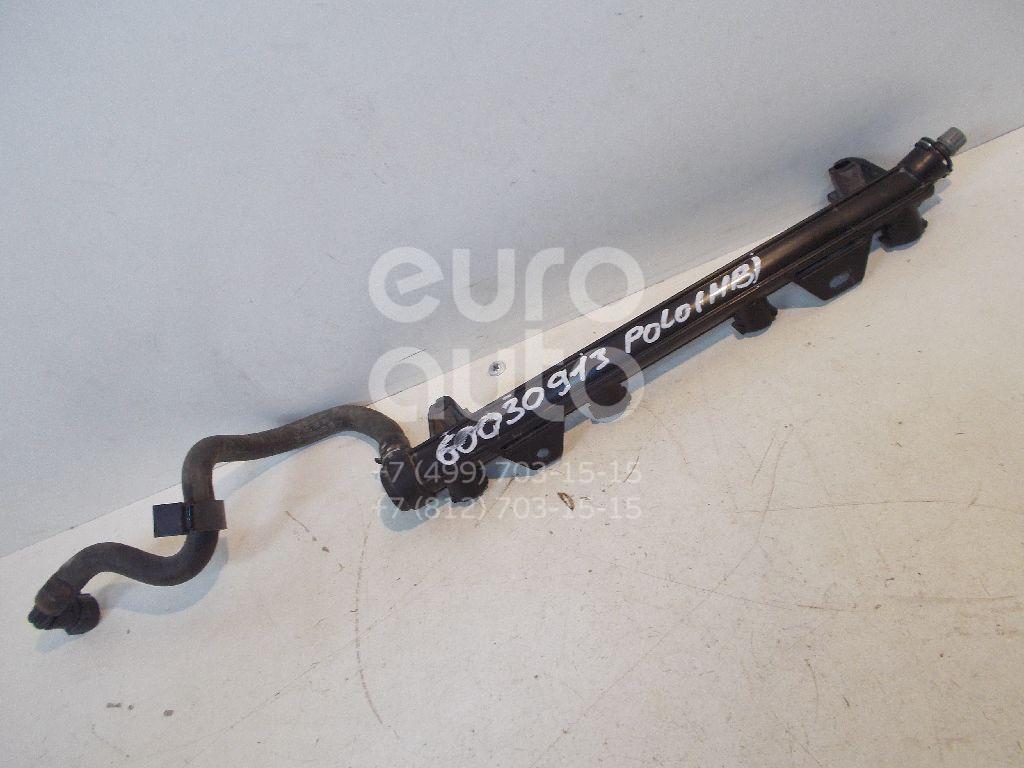 Рейка топливная (рампа) для VW,Skoda Polo (HB) 2009>;Fabia 1999-2006;Polo 2001-2009;Golf V 2003-2009;Roomster 2006-2015;Polo (Sed RUS) 2011> - Фото №1