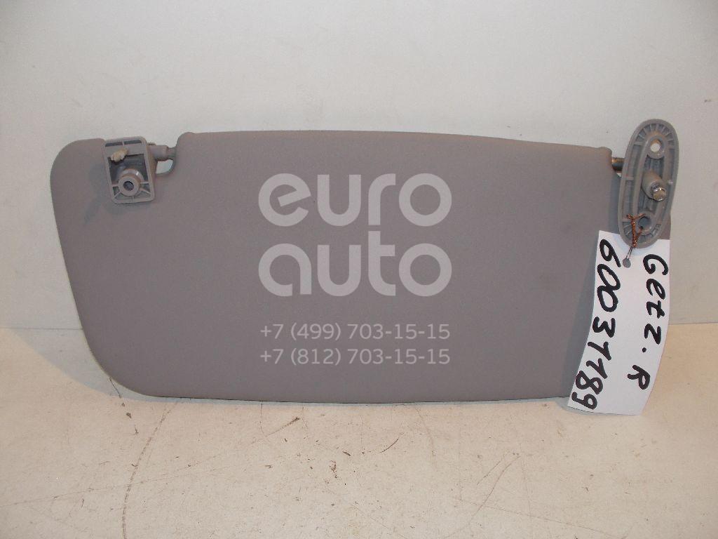 Козырек солнцезащитный (внутри) для Hyundai Getz 2002-2010 - Фото №1
