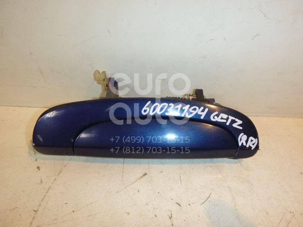 Ручка двери задней наружная правая для Hyundai Getz 2002-2010 - Фото №1