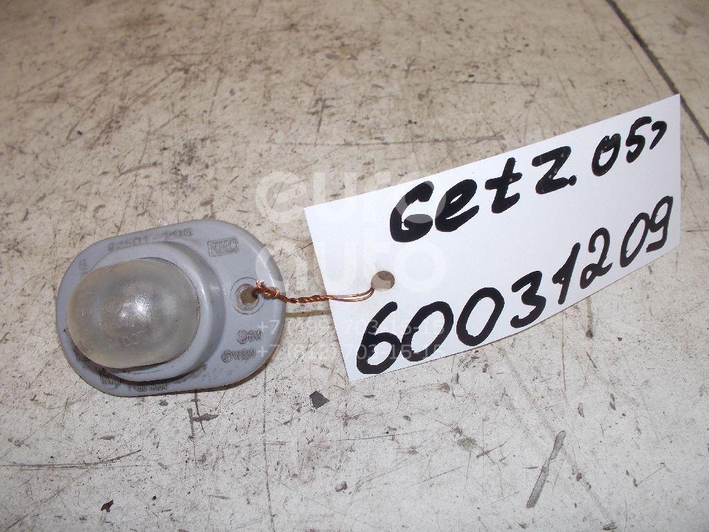 Фонарь подсветки номера для Hyundai Getz 2002-2010;Elantra 2000-2005;Matrix 2001-2010;Accent II (+ТАГАЗ) 2000-2012 - Фото №1