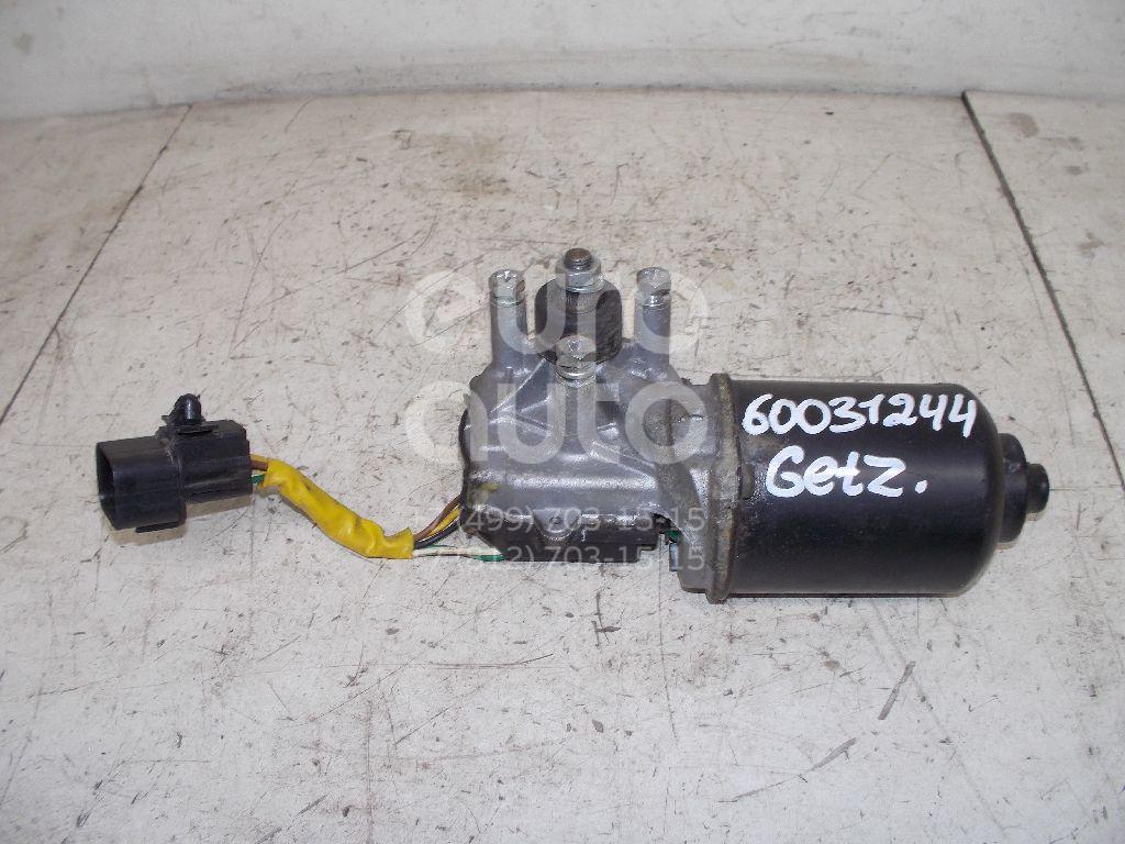 Моторчик стеклоочистителя передний для Hyundai Getz 2002-2010 - Фото №1