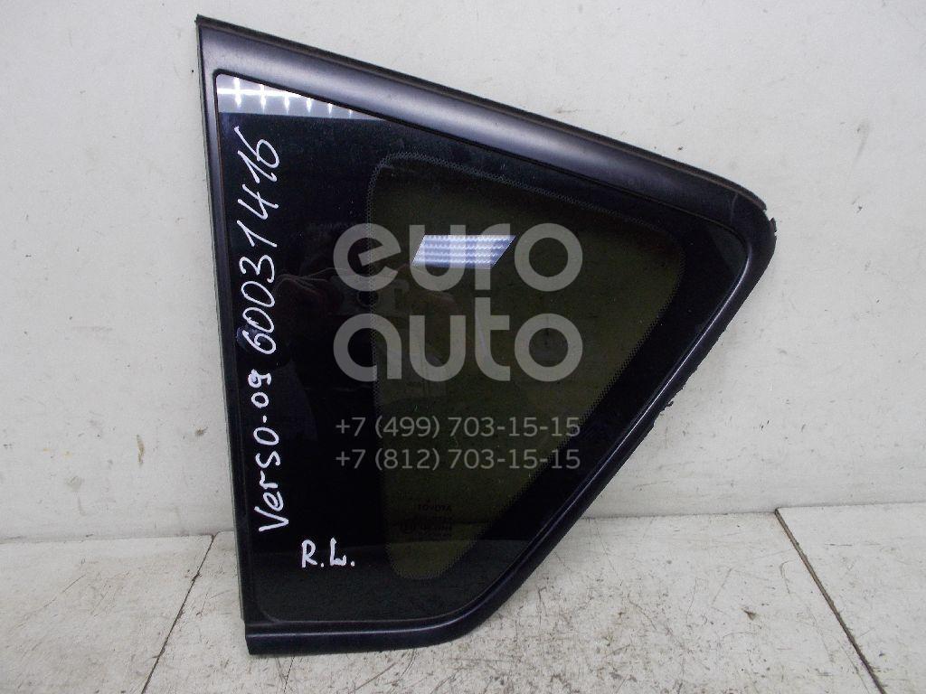 Стекло кузовное глухое левое для Toyota CorollaVerso 2004-2009 - Фото №1