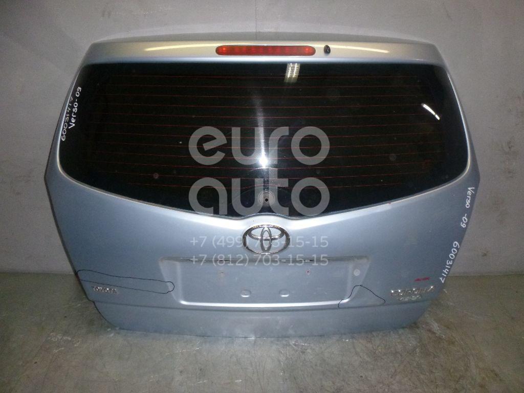 Дверь багажника со стеклом для Toyota CorollaVerso 2004-2009 - Фото №1