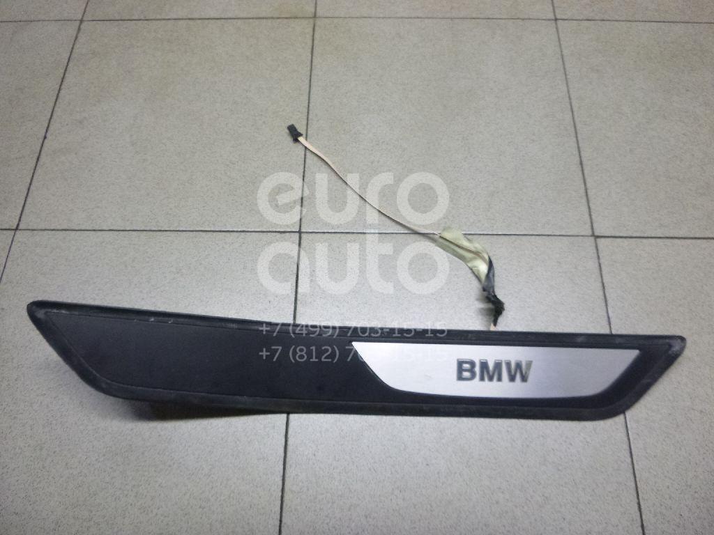Накладка порога (внутренняя) для BMW 7-серия F01/F02 2008-2015 - Фото №1