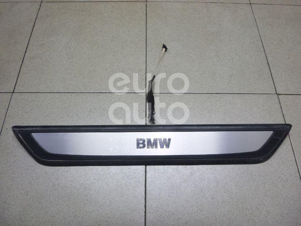 Накладка порога (внутренняя) для BMW 7-серия F01/F02 2008-2015 - Фото №1