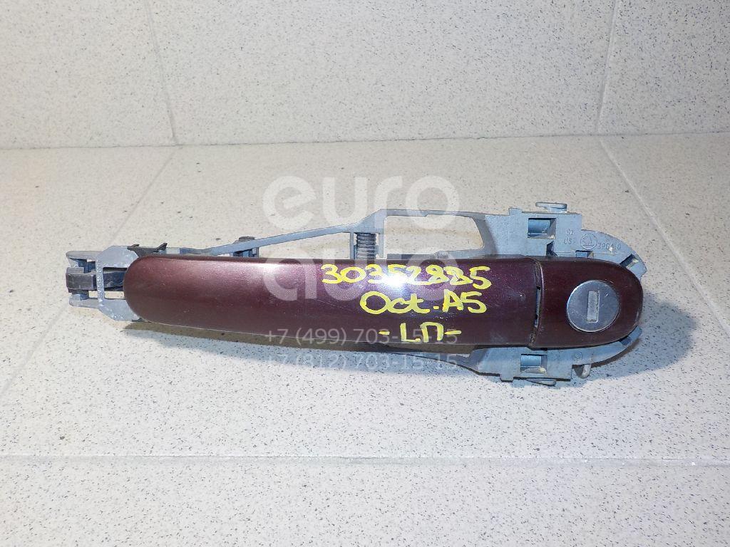 Ручка двери передней наружная левая для Skoda Octavia (A5 1Z-) 2004-2013 - Фото №1