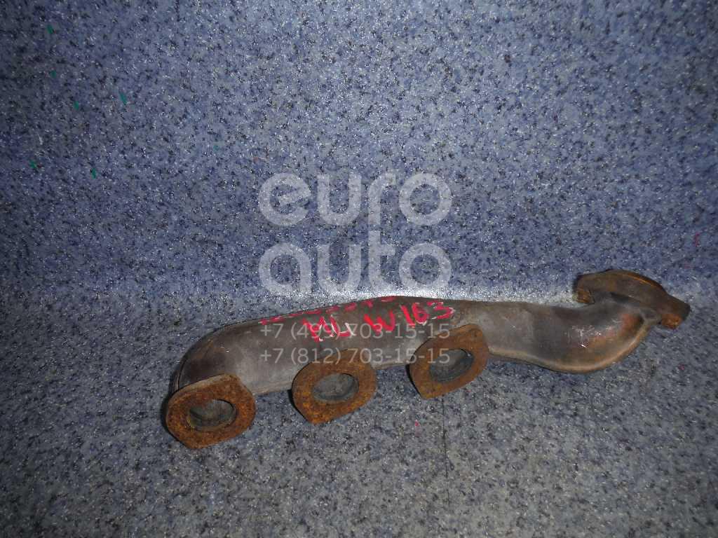 Коллектор выпускной для Mercedes Benz W163 M-Klasse (ML) 1998-2004;W202 1993-2000;C208 CLK coupe 1997-2002 - Фото №1