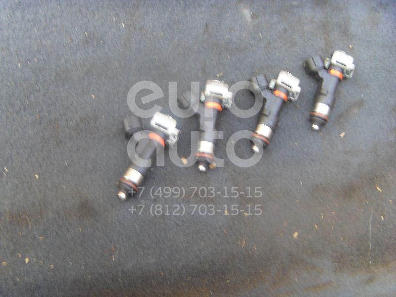 Форсунка инжекторная электрическая для Nissan Micra (K12E) 2002-2010;Note (E11) 2006-2013 - Фото №1