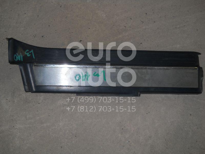 Накладка на порог (наружная) для Mercedes Benz W140 1991-1999 - Фото №1