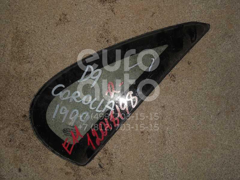 Стекло кузовное глухое правое для Toyota Corolla E11 1997-2001 - Фото №1