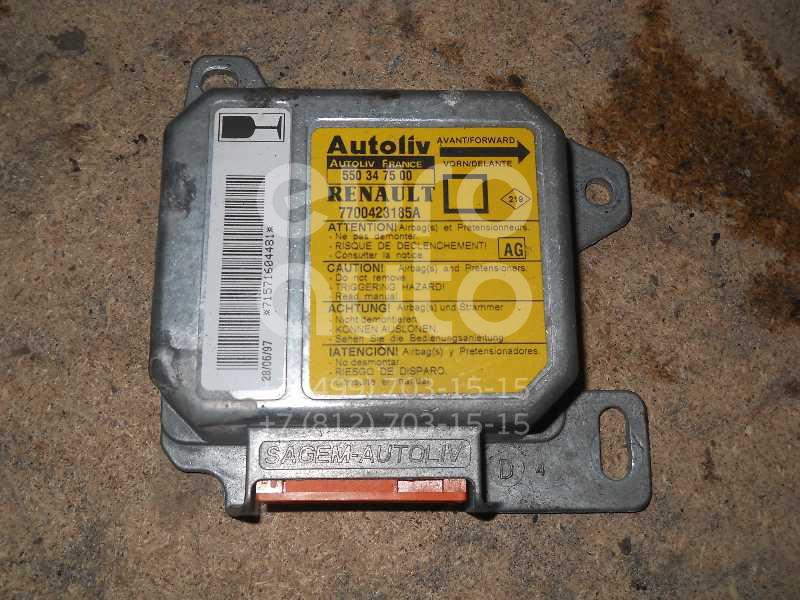 Блок управления AIR BAG для Renault Megane I 1996-1999;Megane I 1999-2004 - Фото №1