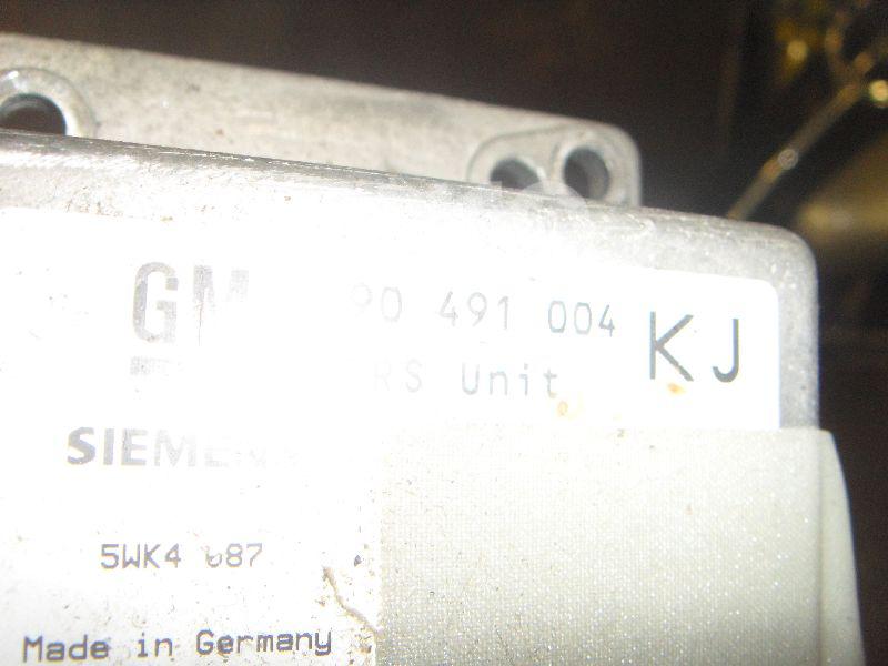 Блок управления AIR BAG для Opel Omega B 1994-2003;Vectra B 1995-1999 - Фото №1