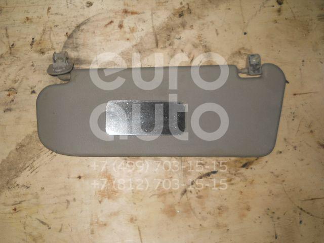 Козырек солнцезащитный (внутри) для Chevrolet Aveo (T250) 2005-2011 - Фото №1