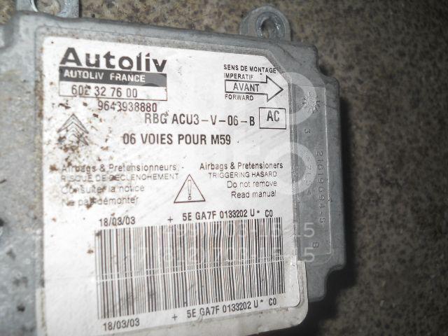 Блок управления AIR BAG для Peugeot,Citroen Partner (M59) 2002-2012;Berlingo(FIRST) (M59) 2002-2012 - Фото №1