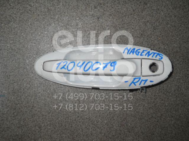 Ручка двери передней наружная правая для Kia,Hyundai Magentis 2000-2005;Sonata IV (EF)/ Sonata Tagaz 2001-2012 - Фото №1