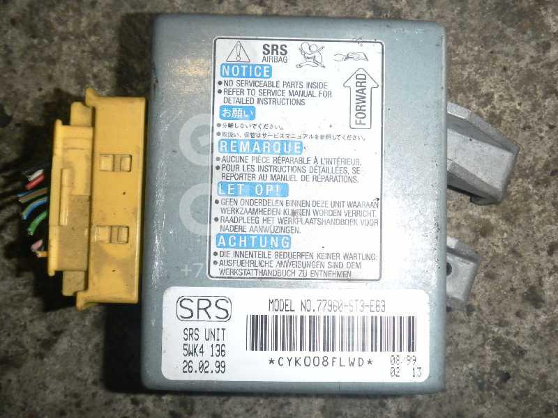 Блок управления AIR BAG для Honda Civic (MA, MB 5HB) 1995-2001;Civic Aerodeck 1998-2000 - Фото №1