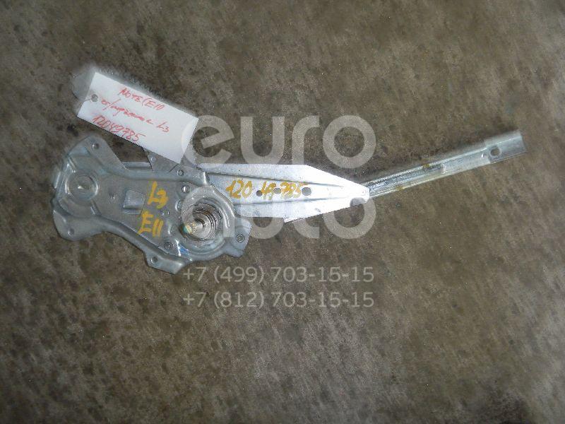 Стеклоподъемник механ. задний левый для Nissan Note (E11) 2006-2013 - Фото №1