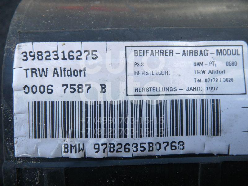 Подушка безопасности пассажирская (в торпедо) для BMW 5-серия E39 1995-2003 - Фото №1