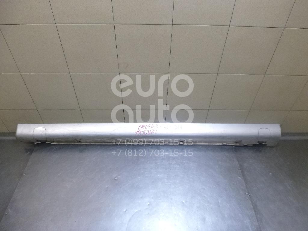 Накладка на порог (наружная) для Opel Omega B 1994-2003 - Фото №1