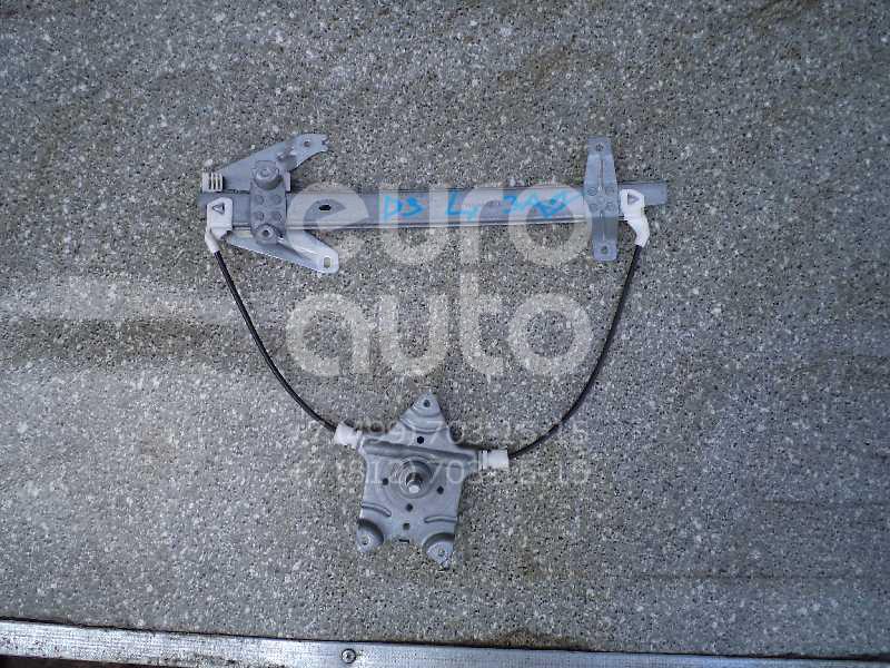 Стеклоподъемник механ. задний левый для Nissan Primera P11E 1996-2002;Primera WP11E 1998-2001 - Фото №1