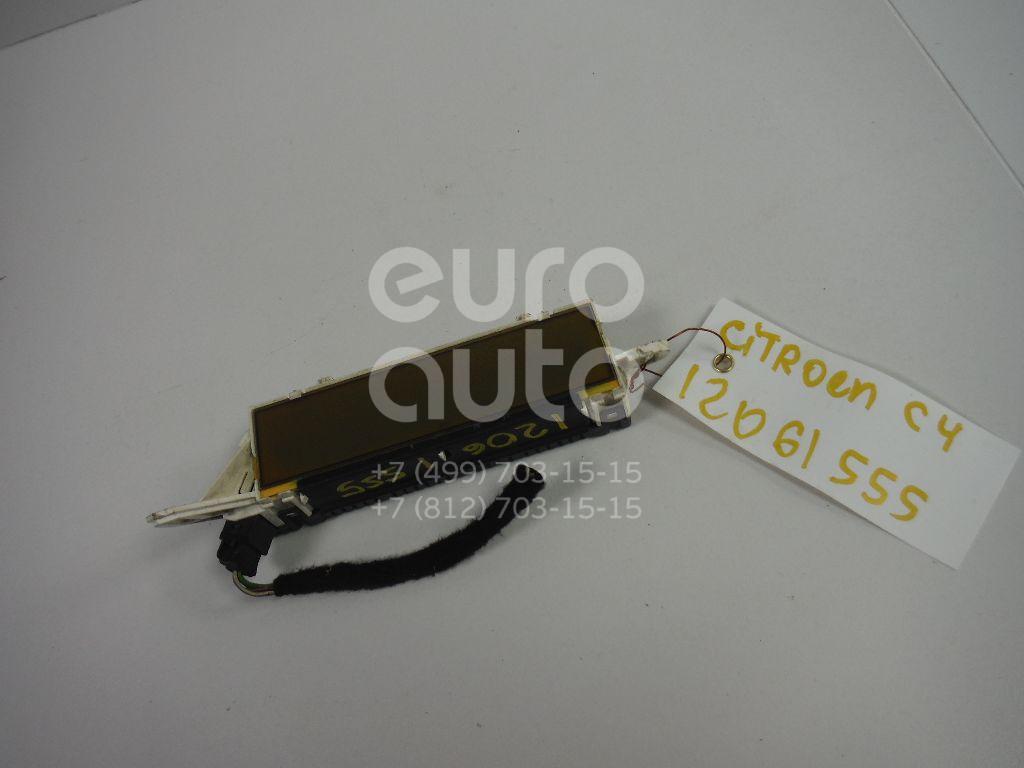 Дисплей информационный для Citroen C4 2005-2011 - Фото №1