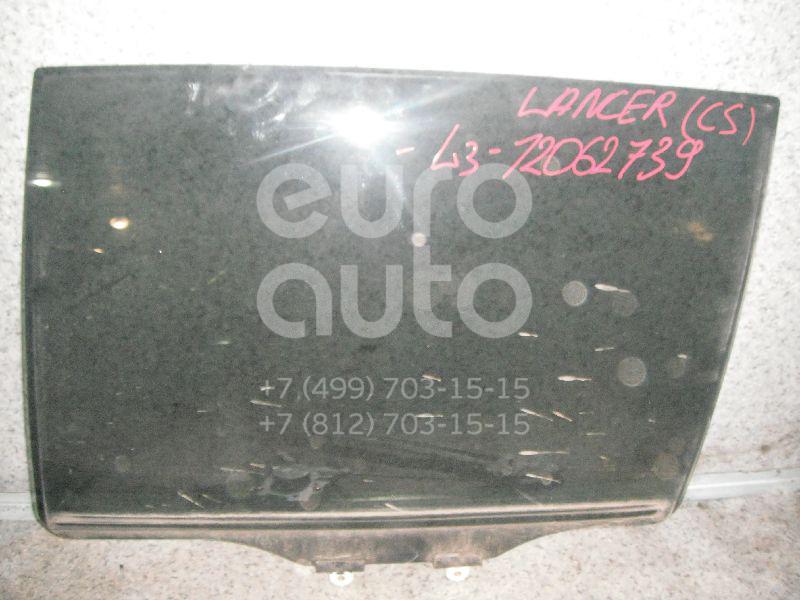 Стекло двери задней левой для Mitsubishi Lancer (CS/Classic) 2003-2008 - Фото №1