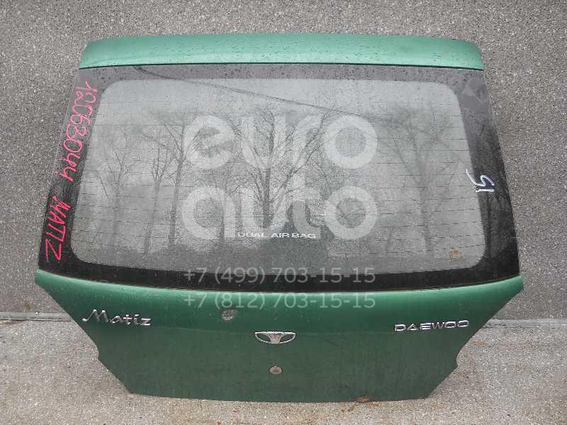 Дверь багажника со стеклом для Daewoo Matiz (M100/M150) 1998-2015 - Фото №1