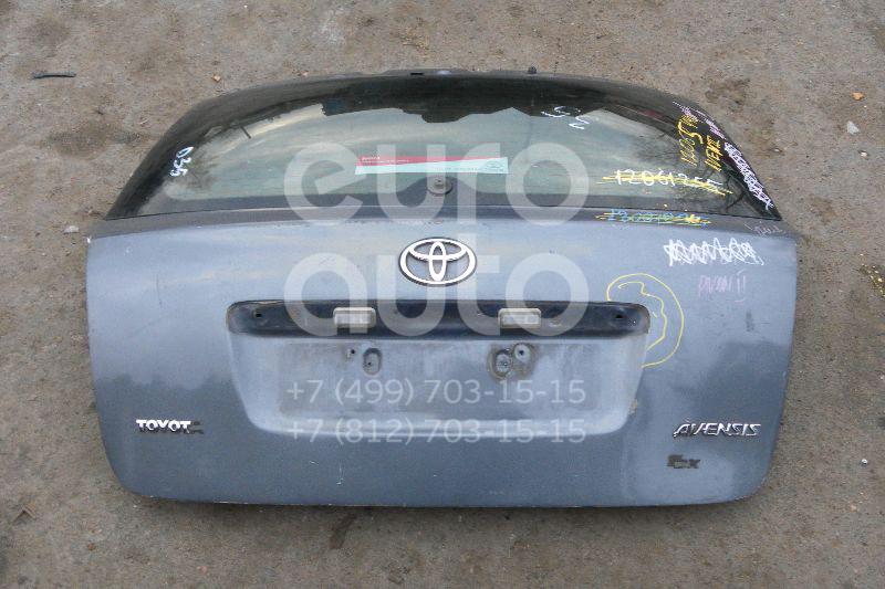 Дверь багажника со стеклом для Toyota Avensis II 2003-2008 - Фото №1