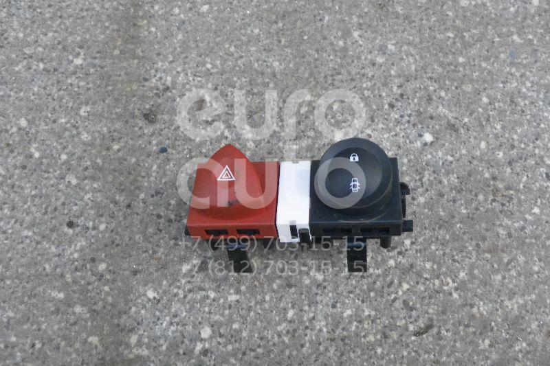 Кнопка аварийной сигнализации для Renault Megane II 2002-2009;Scenic 2003-2009 - Фото №1