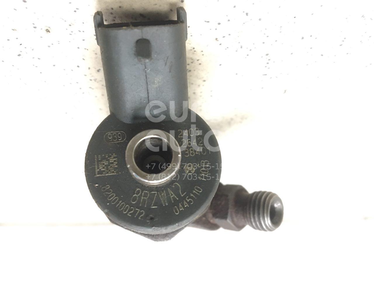 Форсунка дизельная электрическая для Renault,Nissan Megane II 2002-2009;Espace IV 2002-2014;Scenic 2003-2009;Primera P12E 2002-2007;Laguna II 2001-2008;Master II 1999-2010 - Фото №1