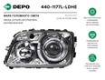 Фара левая MB ACTROS MP3 Фара левая MB ACTROS MP3