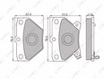 Колодки тормозные задние дисковые к-кт Prius 1997-2003
